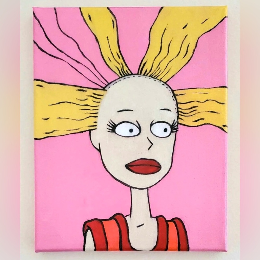 Fun Cynthia Doll from Rugrats - Cartoon Painting